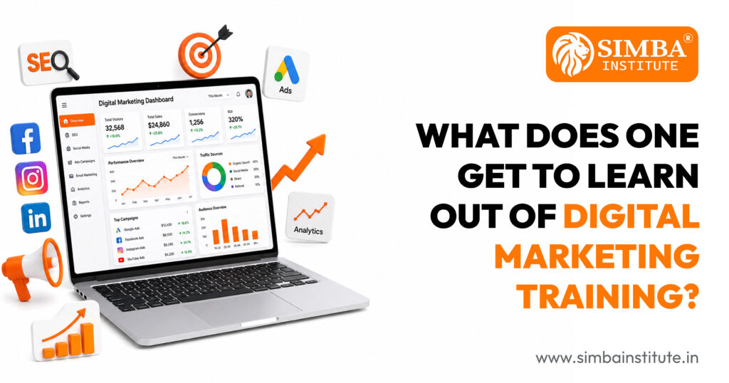 What does one get to learn out of digital marketing training? what does one get to learn out of digital marketing training
