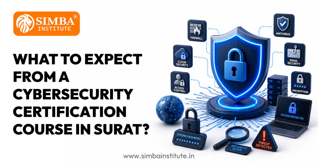What to expect from a cybersecurity certification course in Surat? what to expect from a cybersecurity certification course in surat