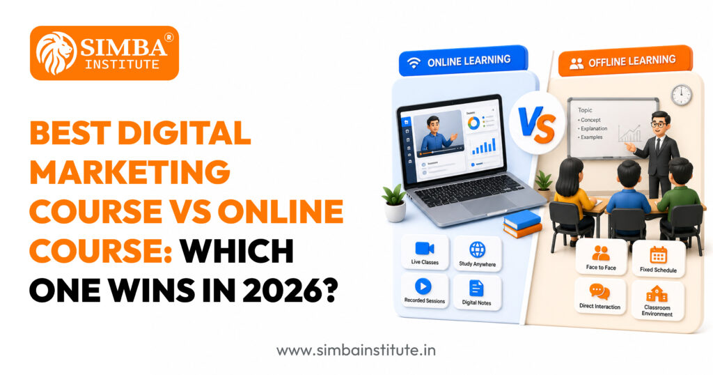 Best Digital Marketing Course vs Online Course: Which One Wins in 2026? best digital marketing course vs online course which one wins in 2026 .jpg